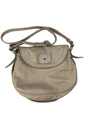 Marc by Marc Jacob Totally Turn-Lock Natasha Crossbody Bag Stone Cream
